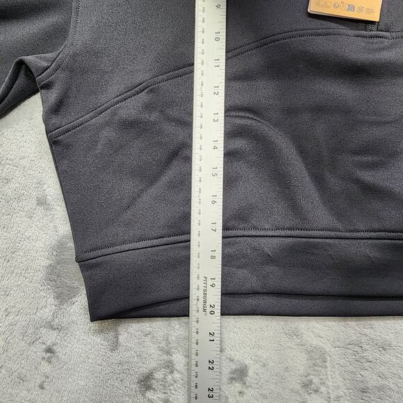 NEW The North Face Sweatshirt Womens M Black Horizon 1/2 Zip Fleece Pullover - Picture 13 of 14